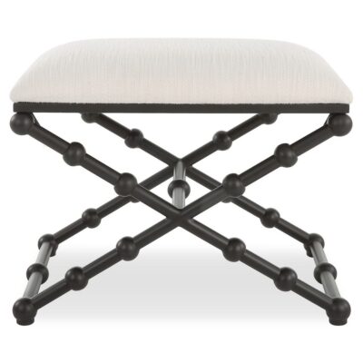 Small Iron Bubble Leg Bench