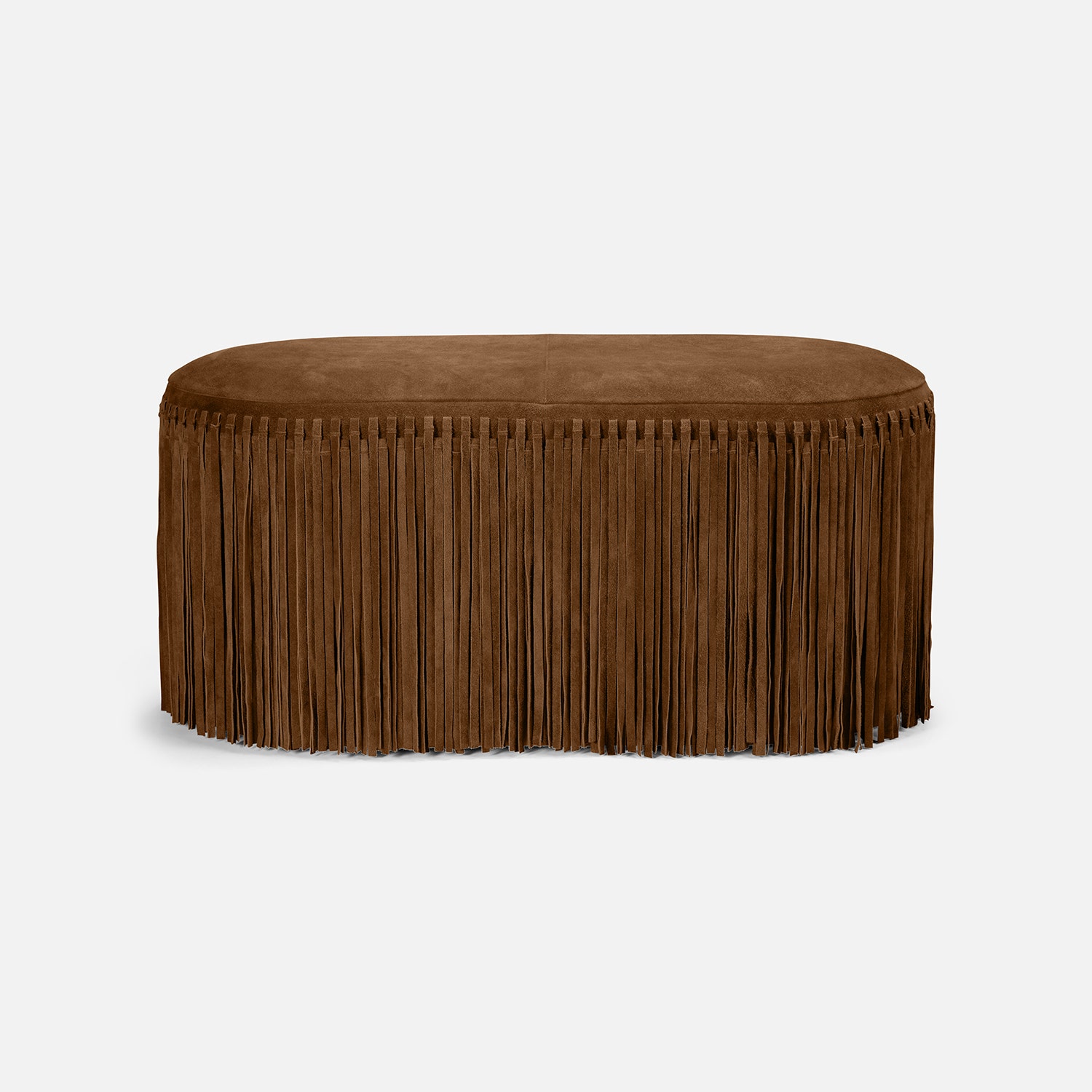 Fringed Suede Benches - Image 13