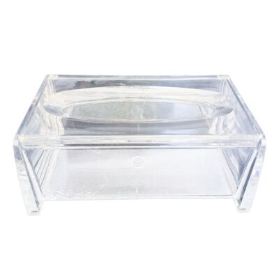 Vintage Acrylic Tissue Box