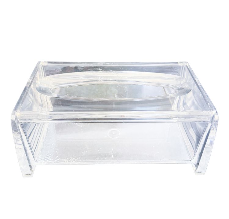Vintage Acrylic Tissue Box