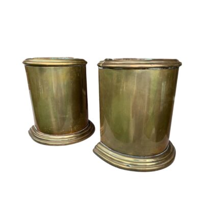 Pair of Vintage Brass Hinged Bookends
