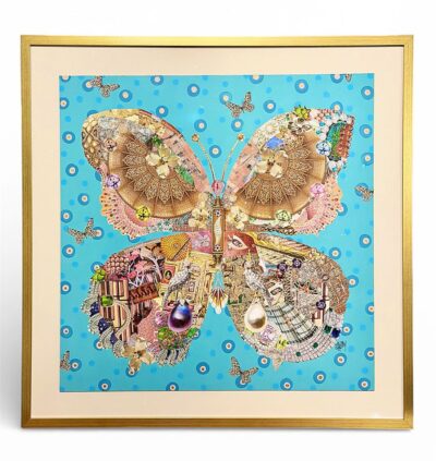Golden Butterfly Original Art