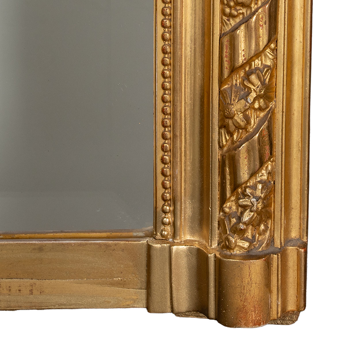 Antique Ornate French Mirror - Image 2