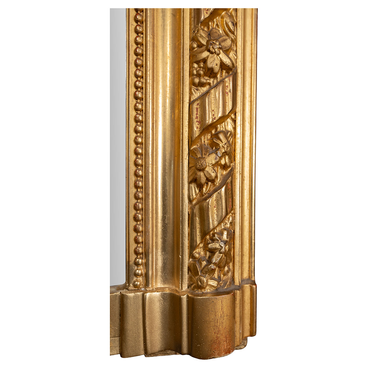 Antique Ornate French Mirror - Image 3