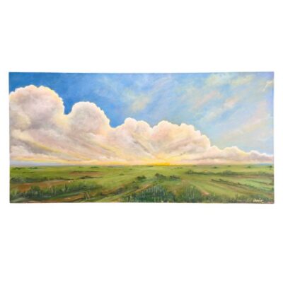 When Morning Gilds the Sky Original Art
