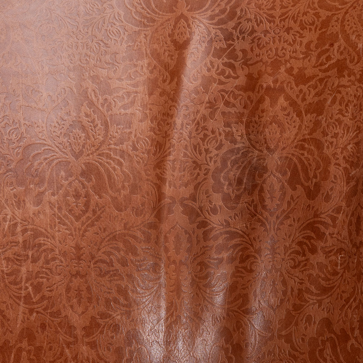 Pair of Vintage Tooled Leather Accent Chairs - Image 14
