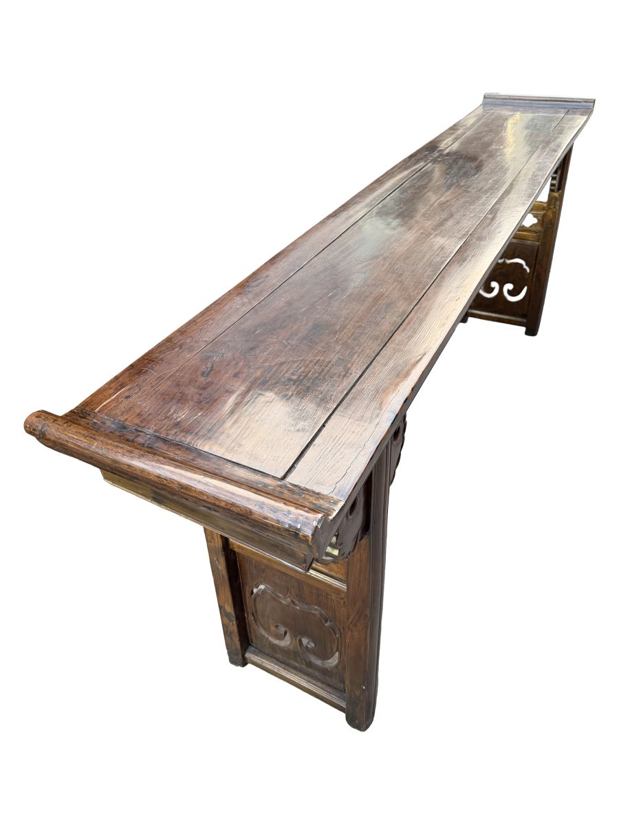 Antique Large Chinese Altar Table - Image 2