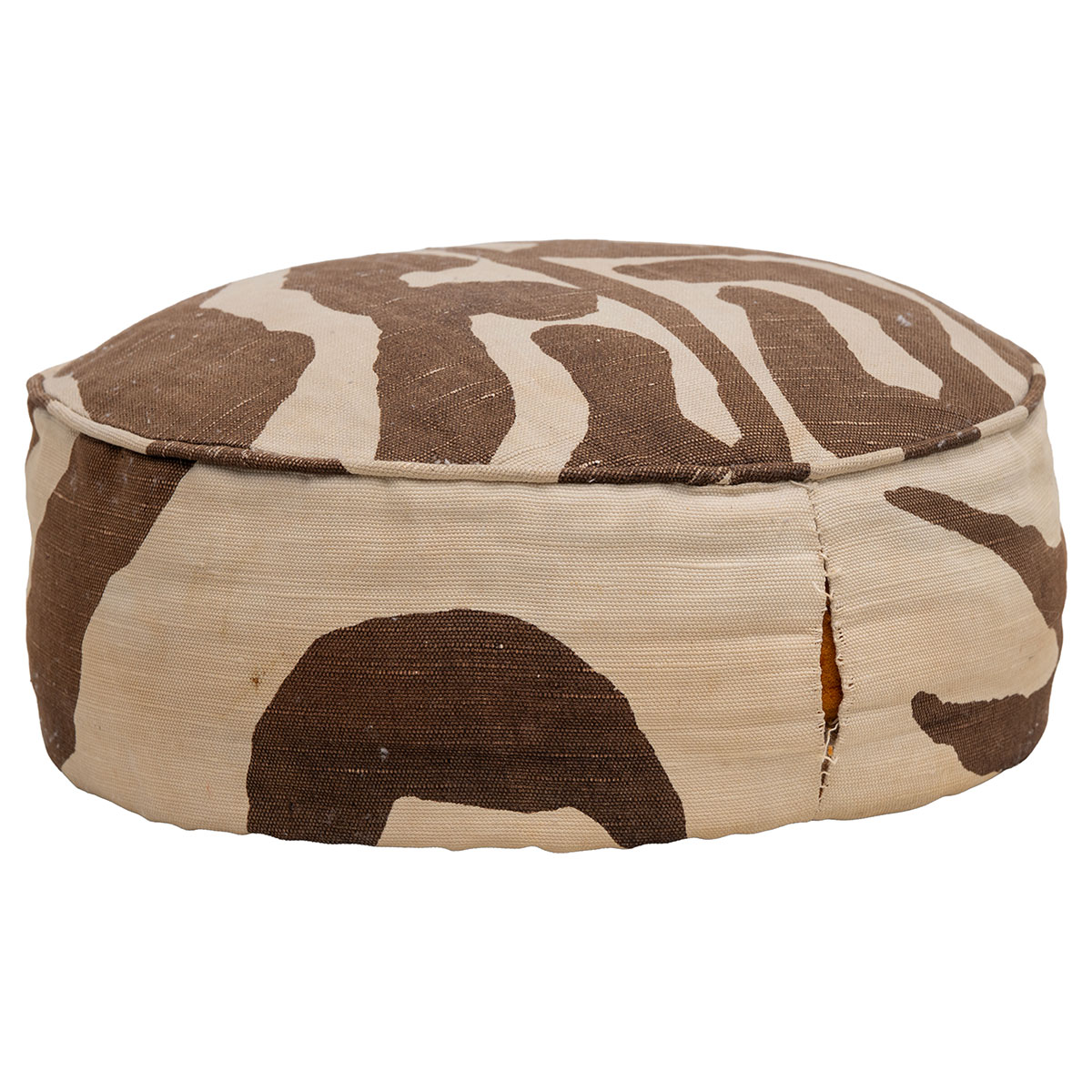 Vintage White Lacquered Resin Faux Foot Stool - Image 9