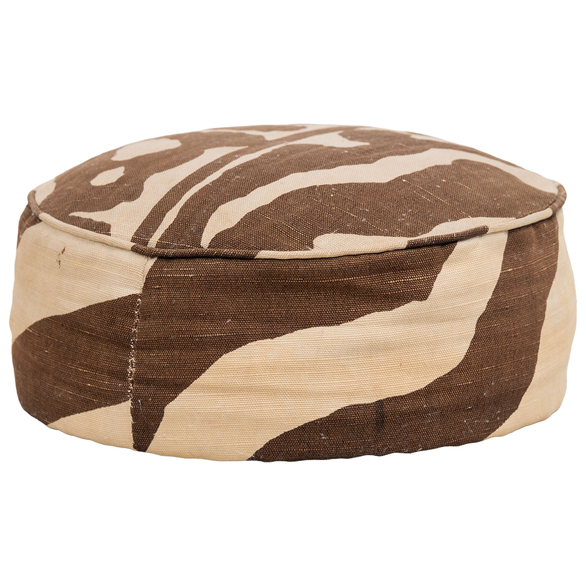 Vintage White Lacquered Resin Faux Foot Stool - Image 10