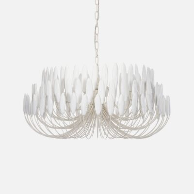 Feather Like Milano Wooden Chandeliers