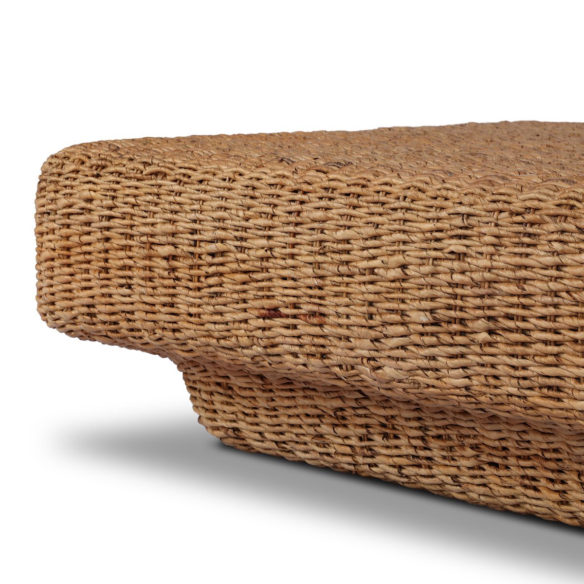 Kira Woven Banana Leaf Coffee Table - Image 4