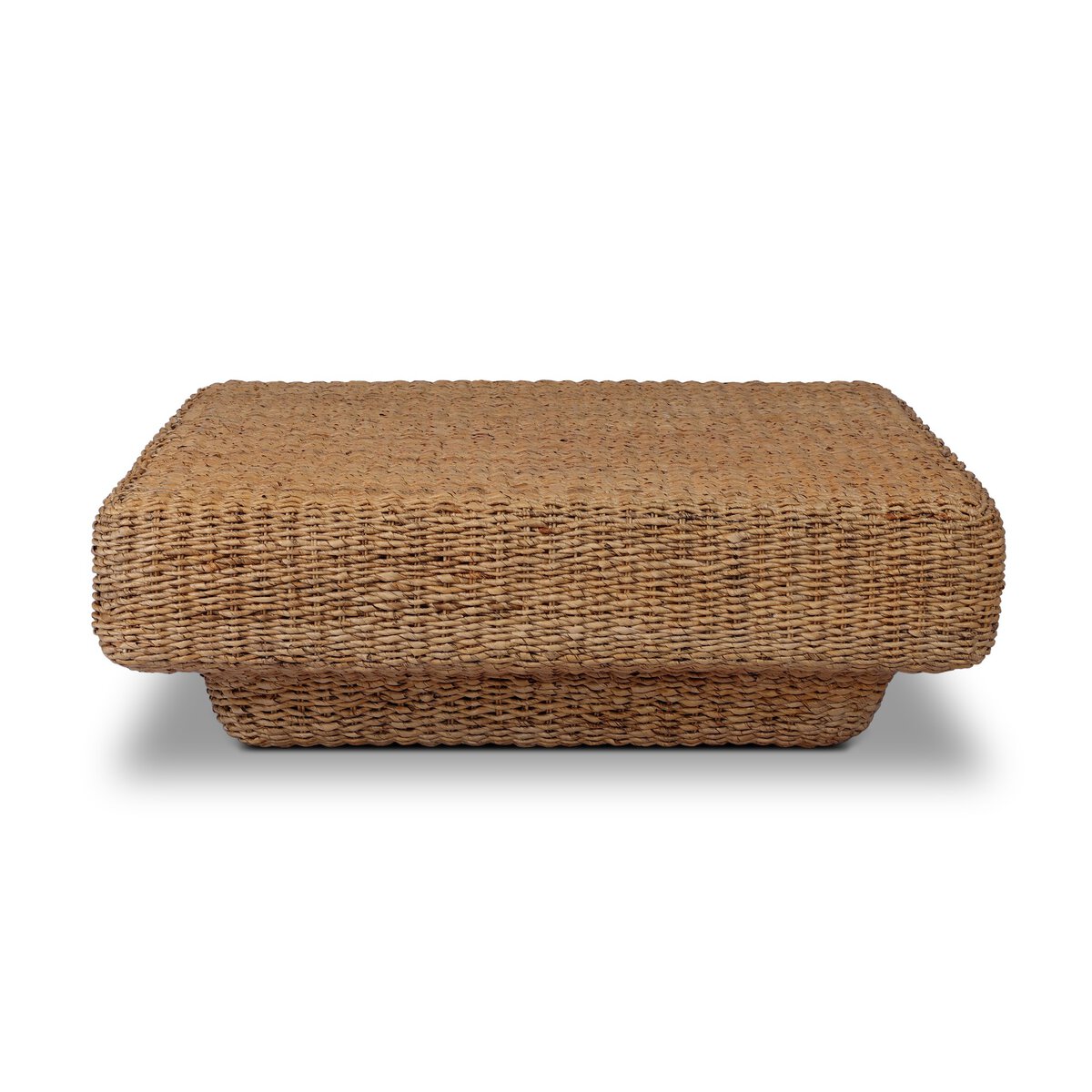 Kira Woven Banana Leaf Coffee Table - Image 2