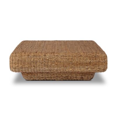 Kira Woven Banana Leaf Coffee Table