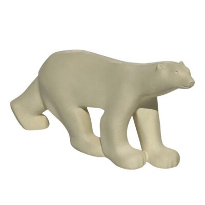 Vintage Polar Bear Sculpture