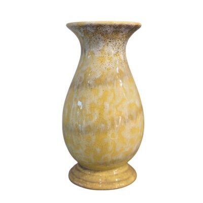 Vintage Yellow Petite Ceramic Vase