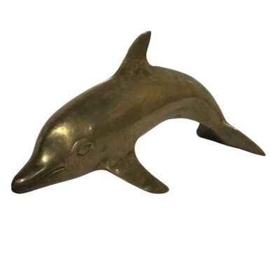 Vintage Brass Dolphin