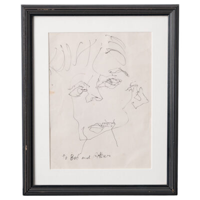 Vintage Sketch by Willem de Kooning