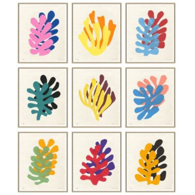 Reverse Double Leaves II Reproduction Print