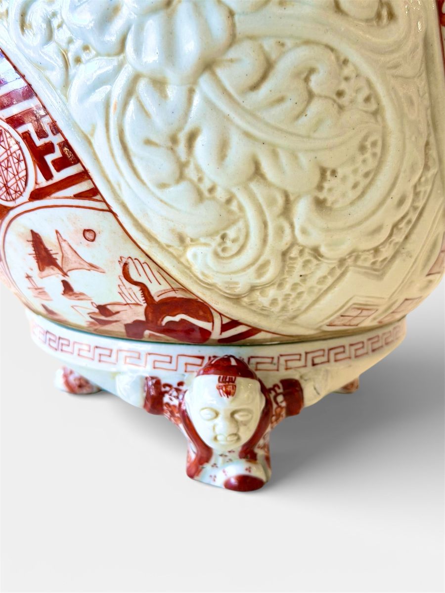 Vintage Large Imari Incense Burner - Image 4