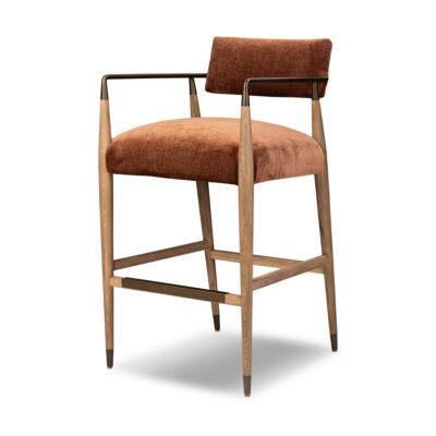 Willow Sienna Chenille Counter Stool