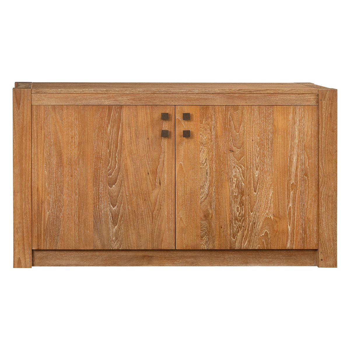 Reclaimed Teak Buffet with White Washed Finish - Image 2