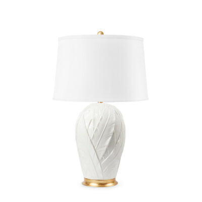 Blanc de Chine Tobacco Table Lamp