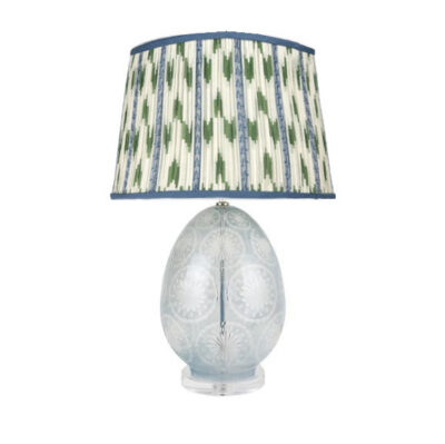Flora Table Lamp with Shirred Shade