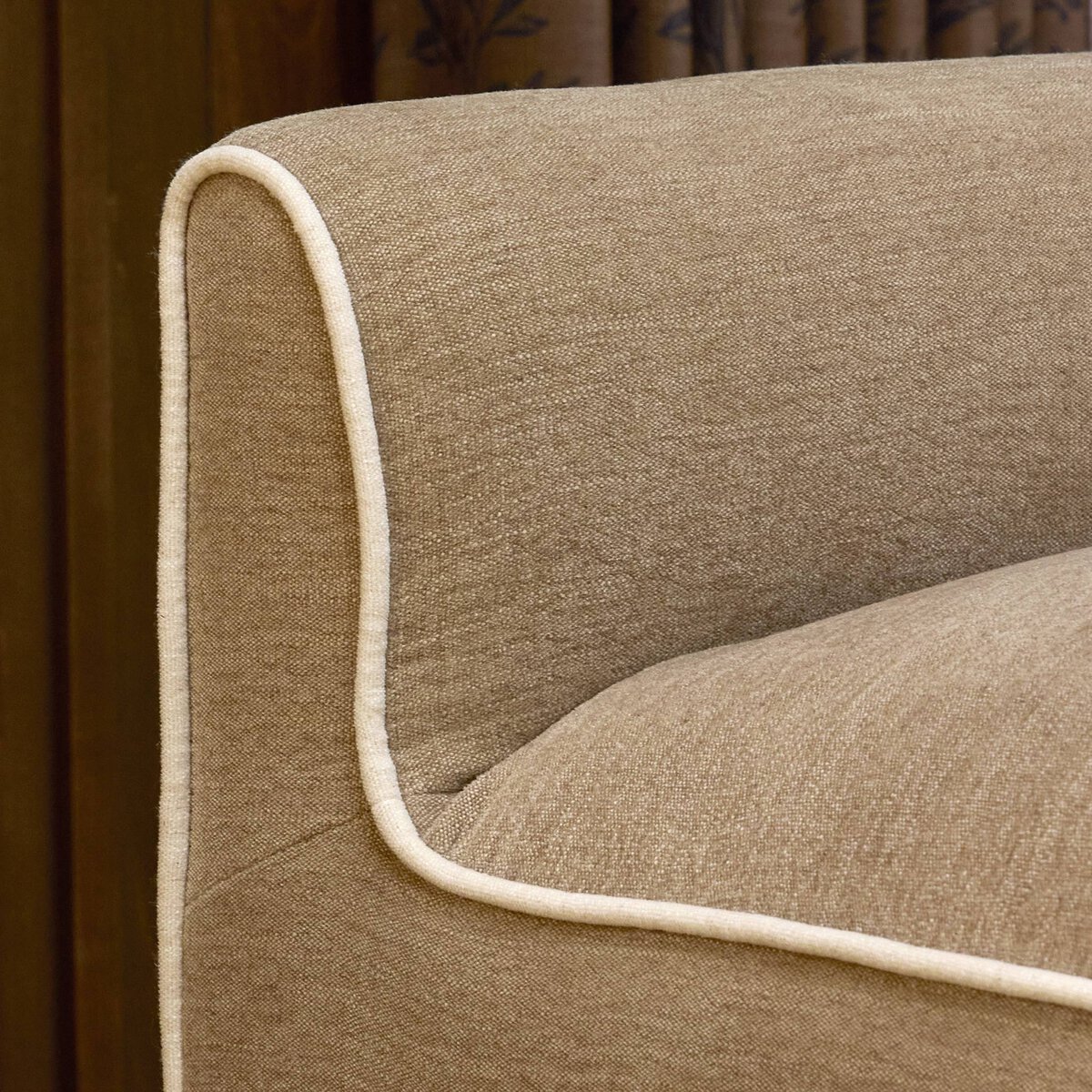 Traditional Flax Linen Stool - Image 10