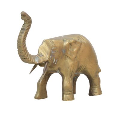 Vintage Petite Brass Elephant