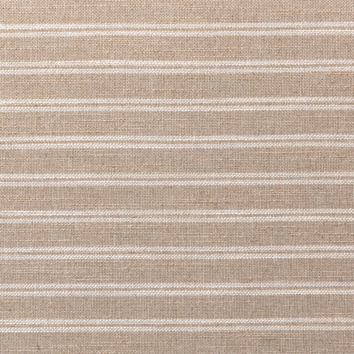 Phillipa Four Leg Stool in Stripped Sand Fabric - Image 6