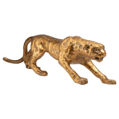 Resin Leopard Sculpture