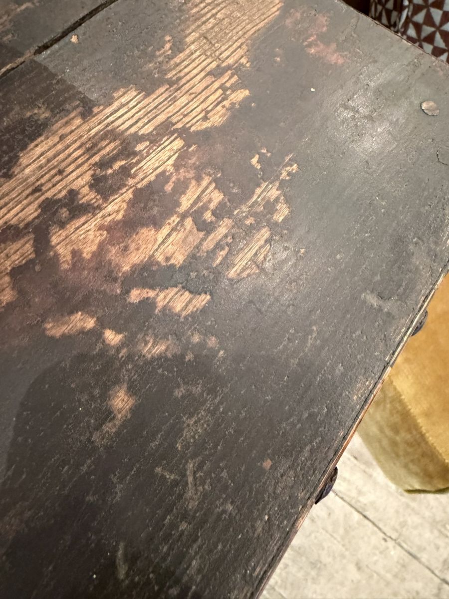 Antique Chinese Rustic Bamboo Cabinet - Image 3