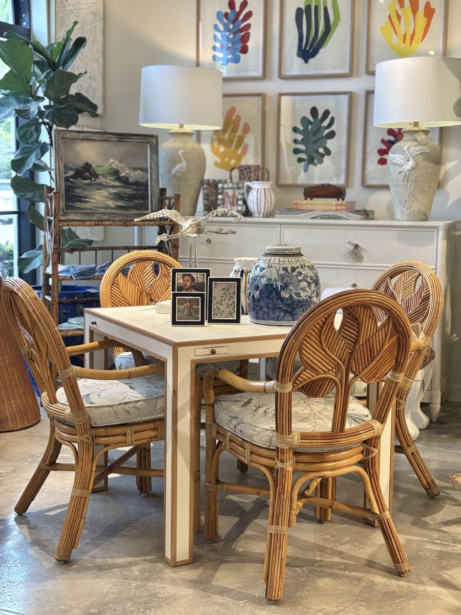 Pair of Vintage Plaster Bird Motif Table Lamps - Image 4