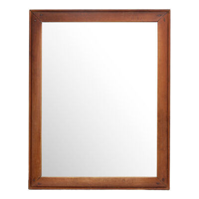 Vintage Wood Framed Mirror