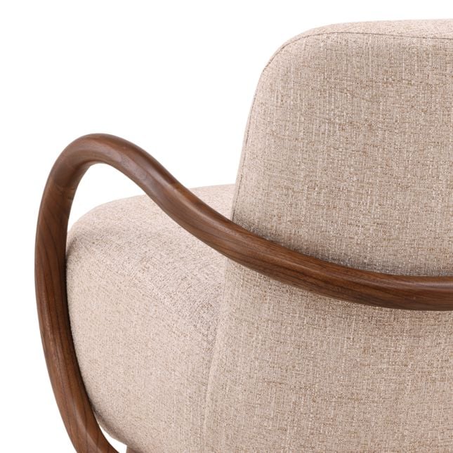 Elsby Deco Style Lounge Chair - Image 4