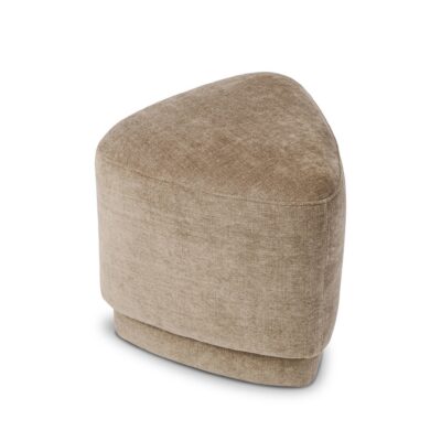 Velvety Mushroom Ottoman