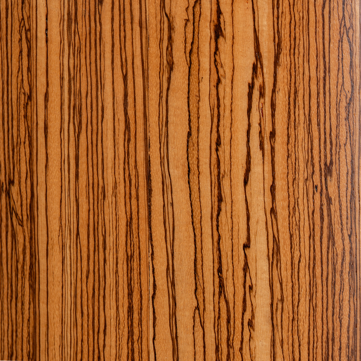 African Wood Pedestal with Stone Top - Image 3