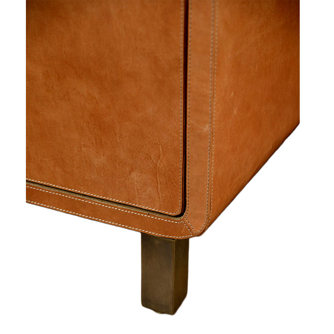 Large Tedan Leather Dresser - Image 3