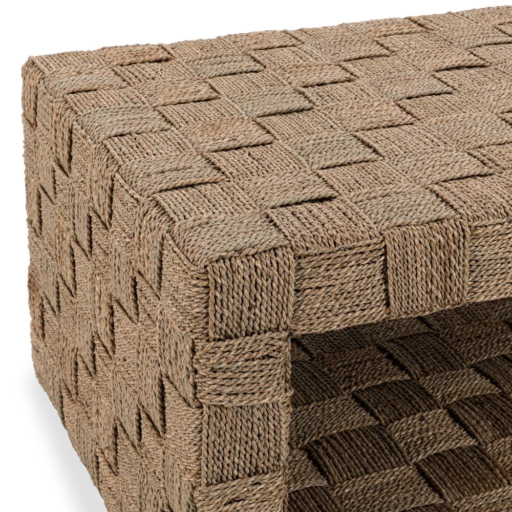 Saint Martin Woven Seagrass Coffee Table - Image 4