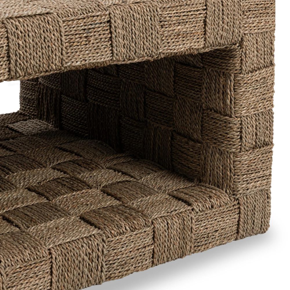 Saint Martin Woven Seagrass Coffee Table - Image 5