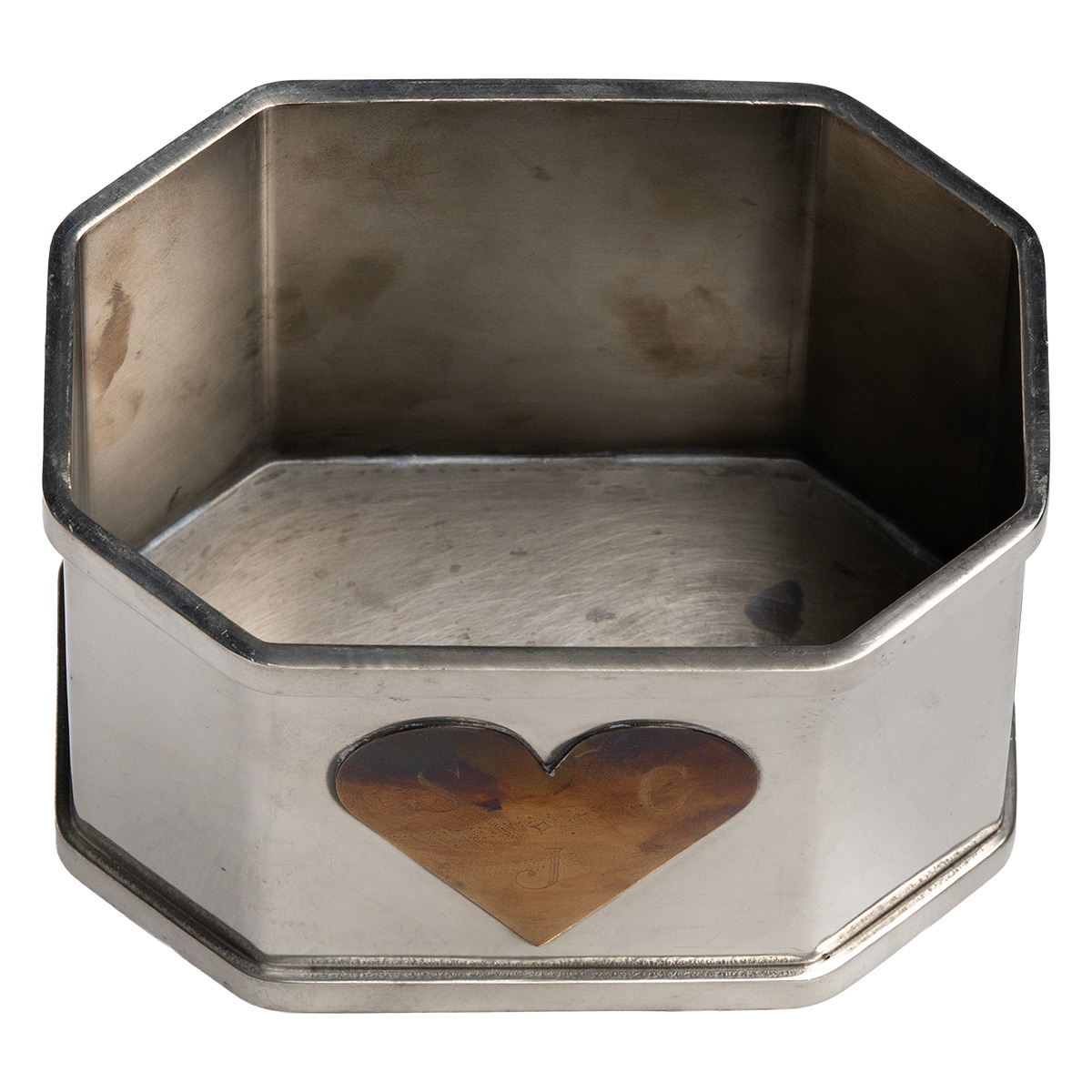 Vintage Pewter Tea Caddy - Image 8