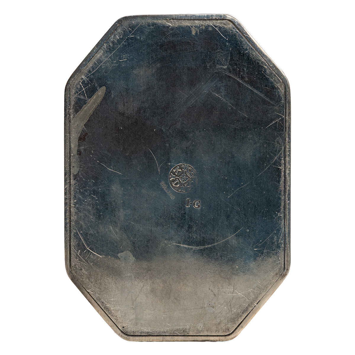 Vintage Pewter Tea Caddy - Image 9