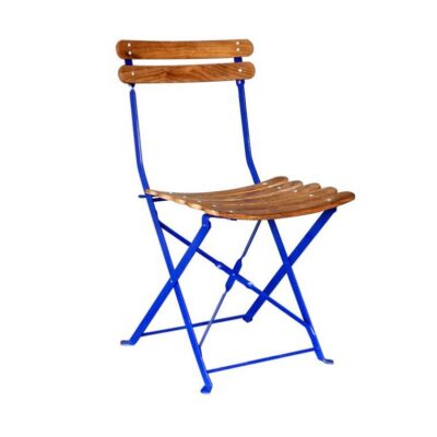 Colorful Folding French Style Bistro Chair
