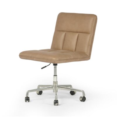 Mineo Leather Swivel Desk Chair