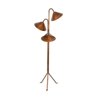 Tripod Copper Hued Floor Lamp