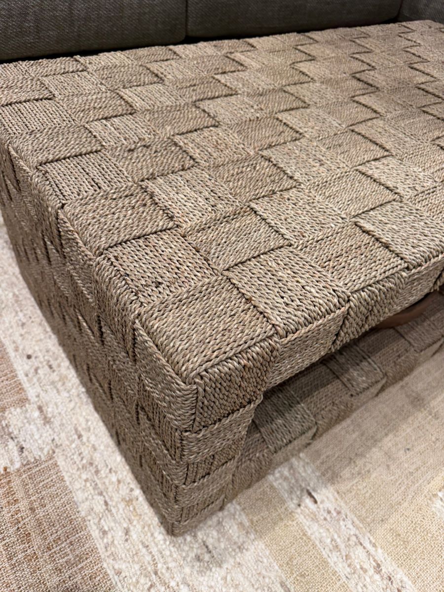 Saint Martin Woven Seagrass Coffee Table - Image 9