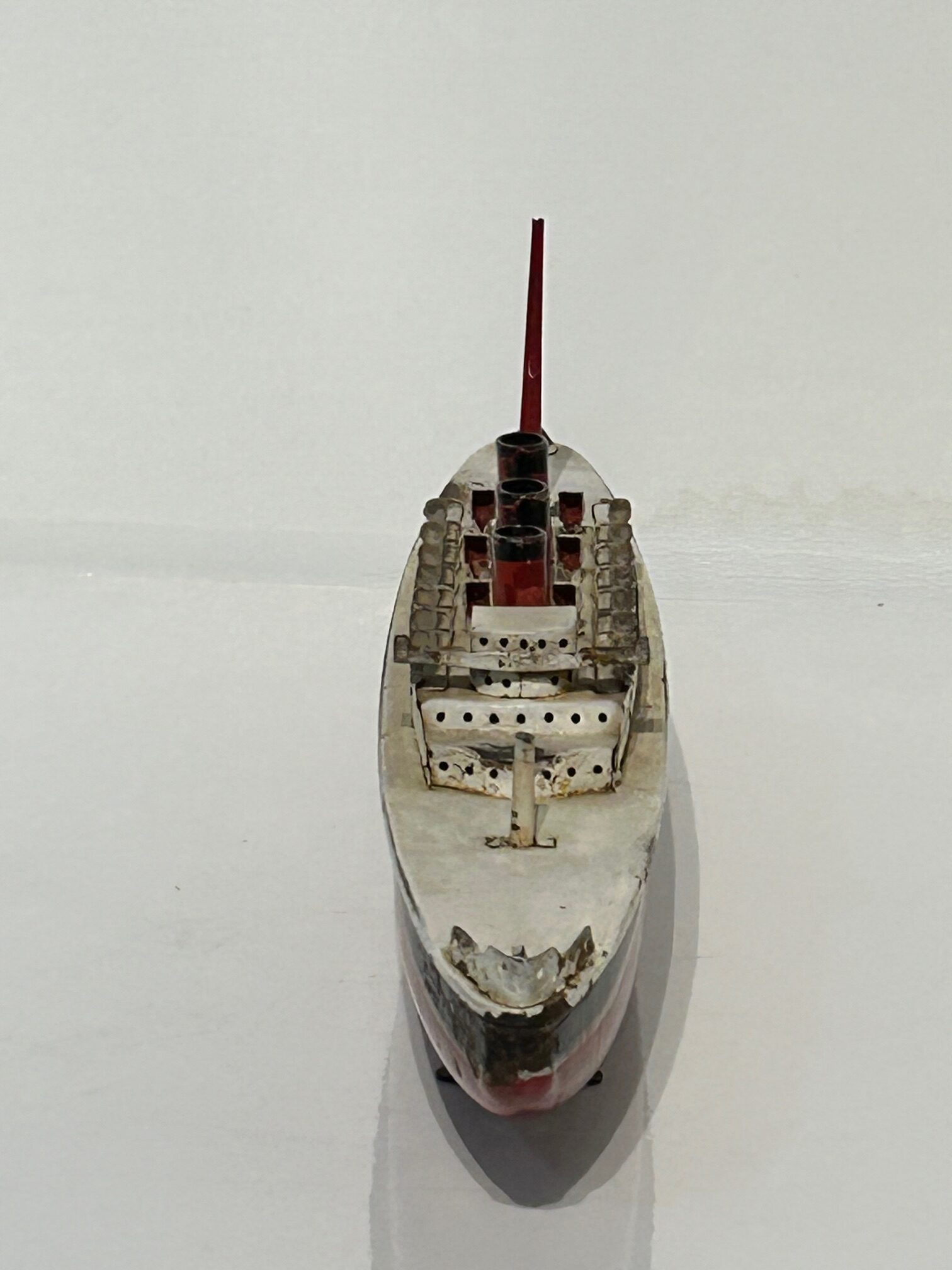 Vintage Metal Ocean Liner Model Toy - Image 6