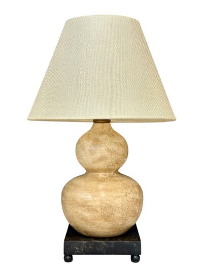 Vintage Ceramic Mini Gourd Lamp