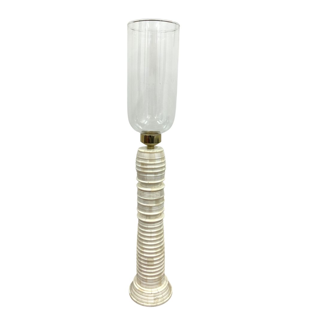 Solid Bone Rippled Hurricane
