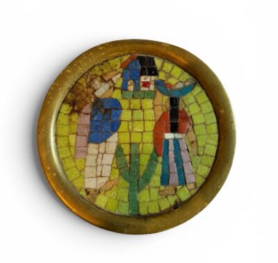 Vintage Mosaic Original Art by by Salvador Teran
